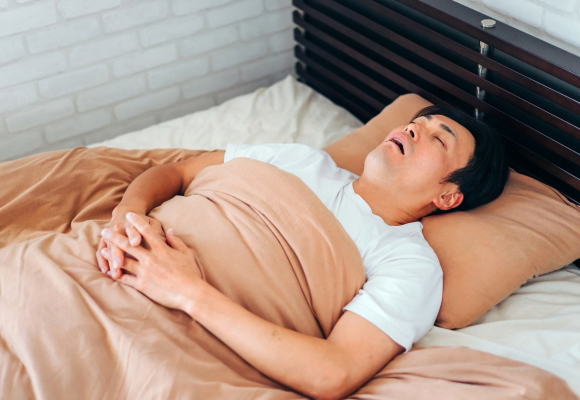 睡眠時無呼吸症候群の検査が自宅で完結