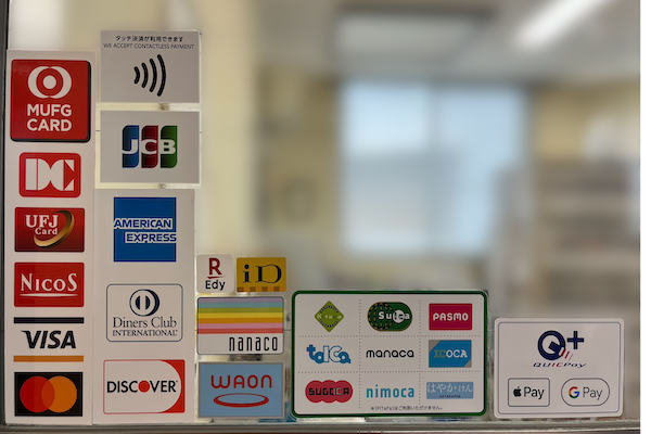 クレジットカード・電子マネー決済を開始しました